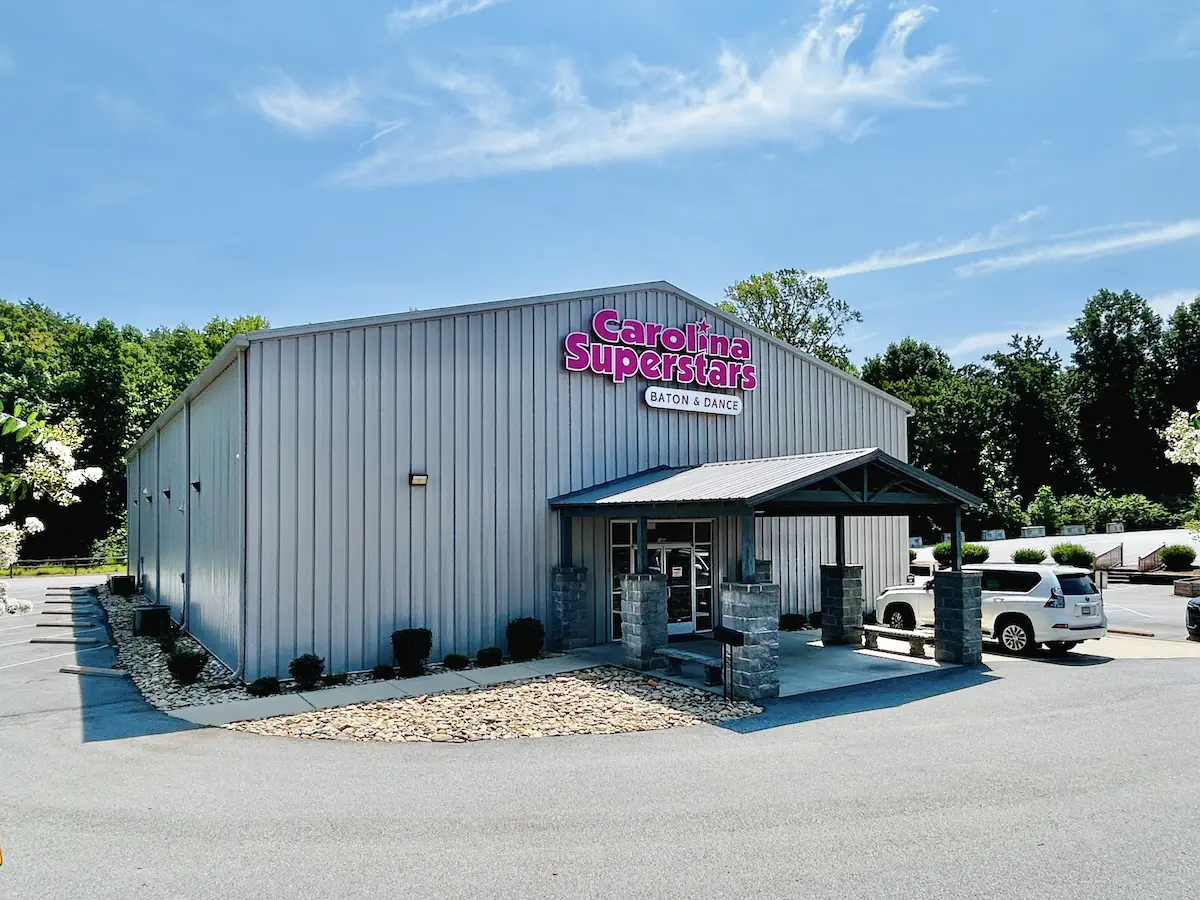 Carolina Superstars Baton & Dance studio exterior building